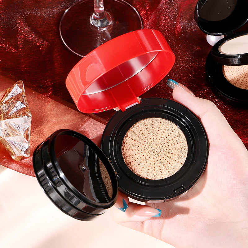 Double-layer Red Cushion Powder Bb Cream Concealer Set Makeup