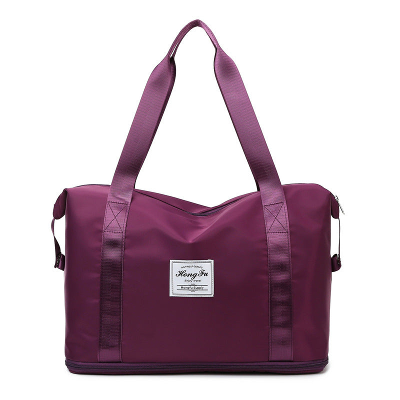 Travel Bag Female Short-distance Portable Travel Boarding Fitness Bag Ladies Fashion Light Portable Outing Duffel Bag Tot